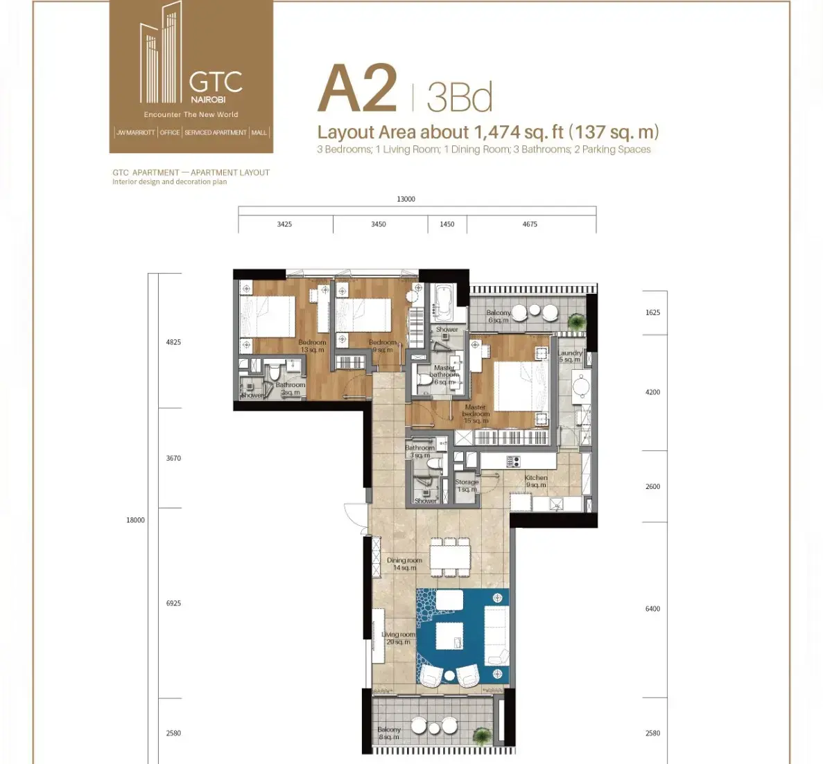 COMPACT 3 BEDROOM